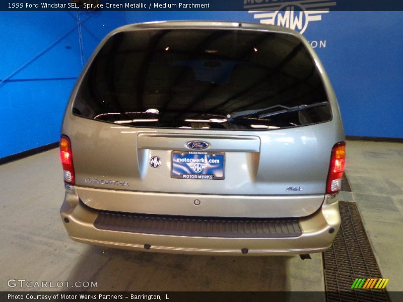 Spruce Green Metallic / Medium Parchment 1999 Ford Windstar SEL