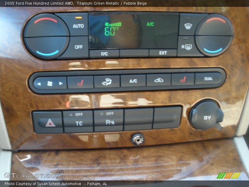Titanium Green Metallic / Pebble Beige 2005 Ford Five Hundred Limited AWD