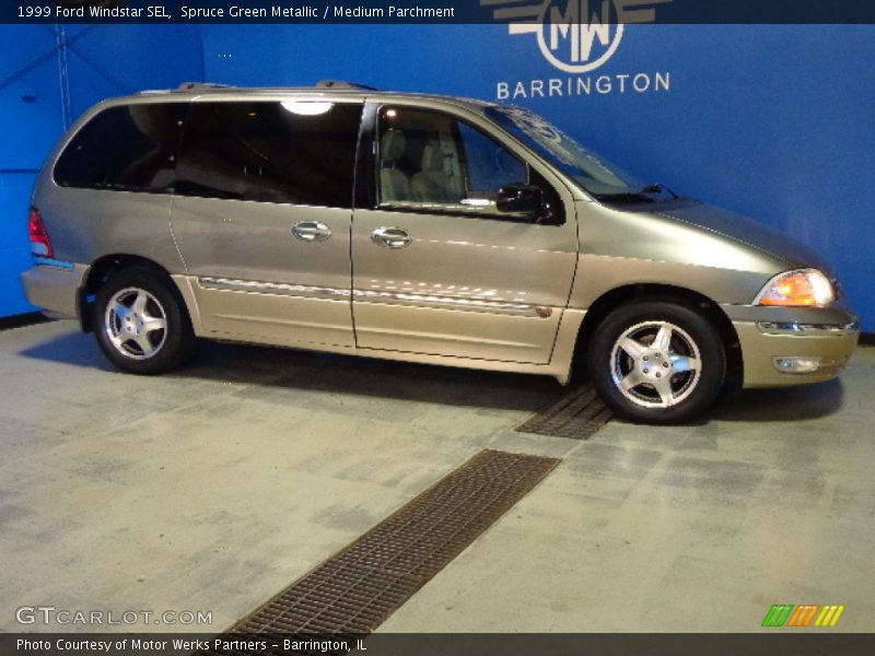 Spruce Green Metallic / Medium Parchment 1999 Ford Windstar SEL