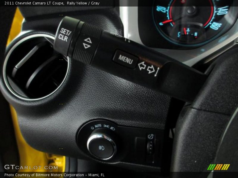 Rally Yellow / Gray 2011 Chevrolet Camaro LT Coupe