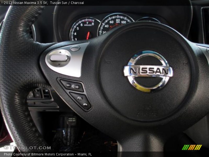 Tuscan Sun / Charcoal 2012 Nissan Maxima 3.5 SV