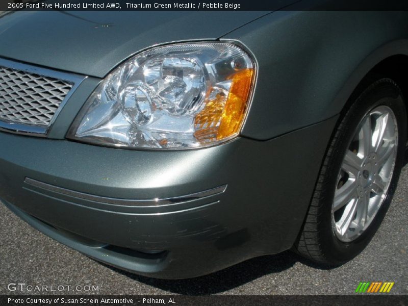 Titanium Green Metallic / Pebble Beige 2005 Ford Five Hundred Limited AWD