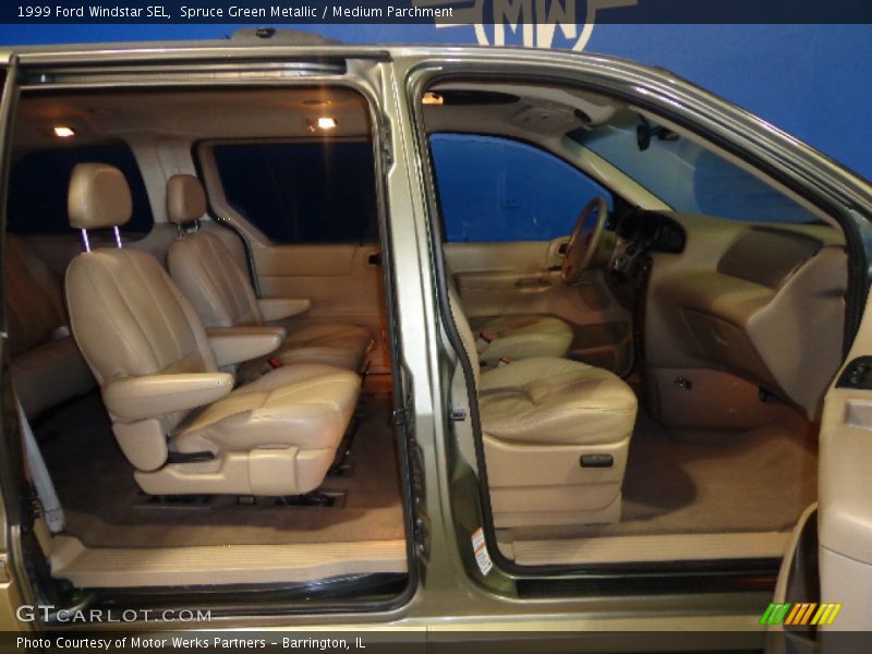 Spruce Green Metallic / Medium Parchment 1999 Ford Windstar SEL