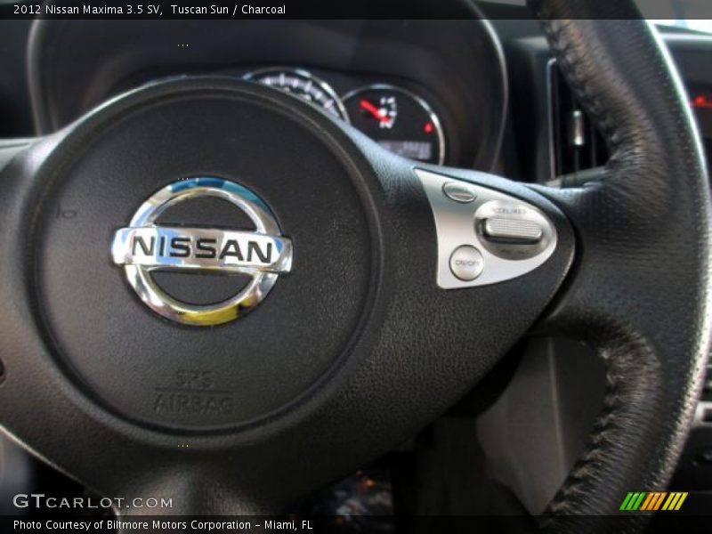 Tuscan Sun / Charcoal 2012 Nissan Maxima 3.5 SV