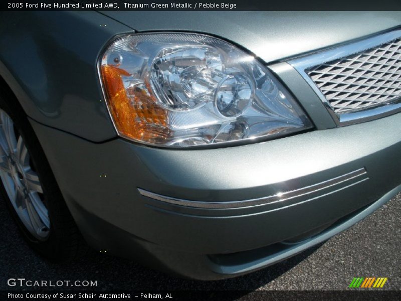 Titanium Green Metallic / Pebble Beige 2005 Ford Five Hundred Limited AWD