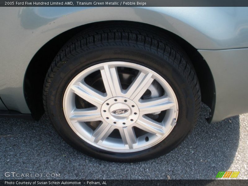 Titanium Green Metallic / Pebble Beige 2005 Ford Five Hundred Limited AWD