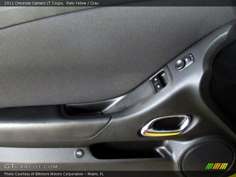 Rally Yellow / Gray 2011 Chevrolet Camaro LT Coupe
