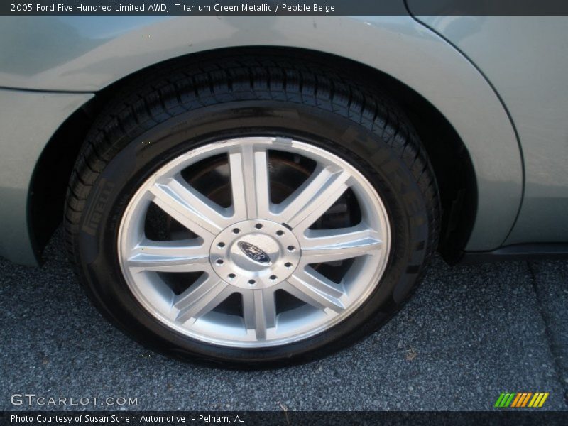 Titanium Green Metallic / Pebble Beige 2005 Ford Five Hundred Limited AWD