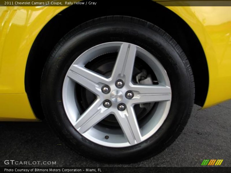 Rally Yellow / Gray 2011 Chevrolet Camaro LT Coupe