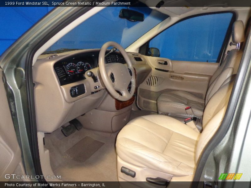 Spruce Green Metallic / Medium Parchment 1999 Ford Windstar SEL