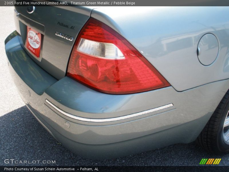 Titanium Green Metallic / Pebble Beige 2005 Ford Five Hundred Limited AWD