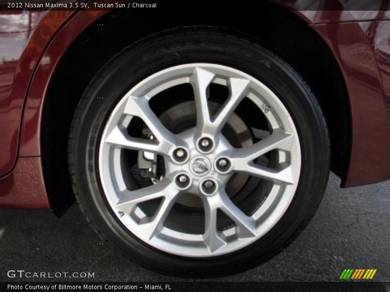 Tuscan Sun / Charcoal 2012 Nissan Maxima 3.5 SV