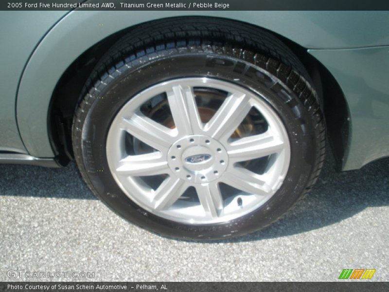 Titanium Green Metallic / Pebble Beige 2005 Ford Five Hundred Limited AWD