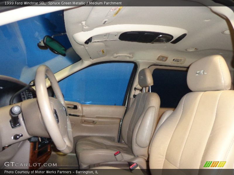 Spruce Green Metallic / Medium Parchment 1999 Ford Windstar SEL