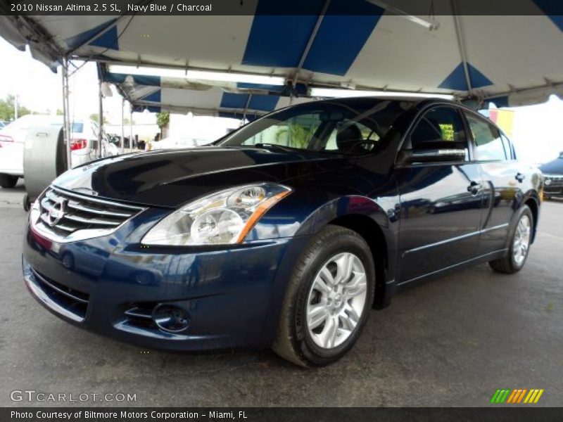 Navy Blue / Charcoal 2010 Nissan Altima 2.5 SL