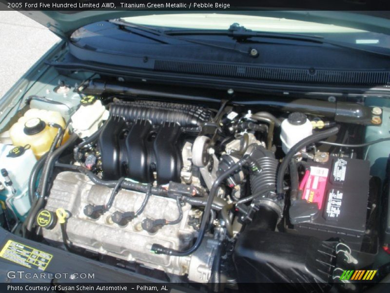 Titanium Green Metallic / Pebble Beige 2005 Ford Five Hundred Limited AWD