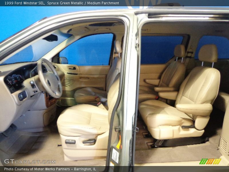 Spruce Green Metallic / Medium Parchment 1999 Ford Windstar SEL