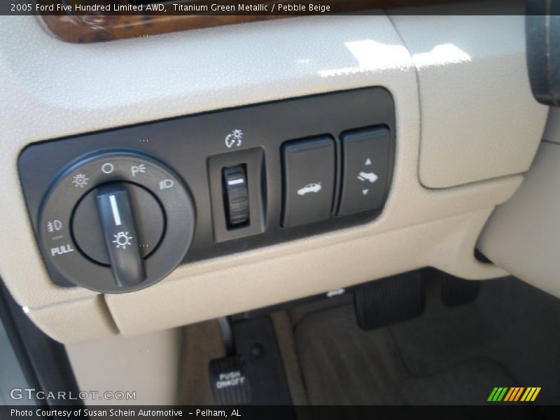 Titanium Green Metallic / Pebble Beige 2005 Ford Five Hundred Limited AWD