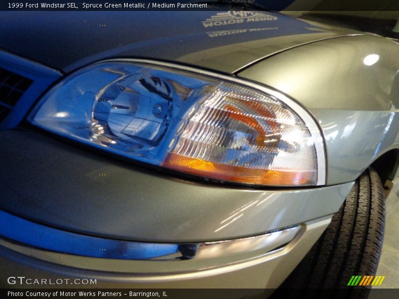 Spruce Green Metallic / Medium Parchment 1999 Ford Windstar SEL