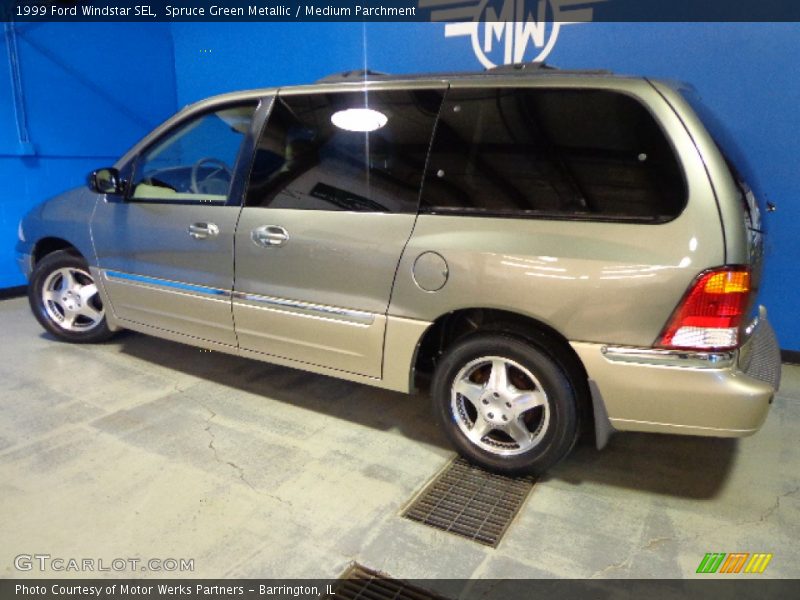 Spruce Green Metallic / Medium Parchment 1999 Ford Windstar SEL