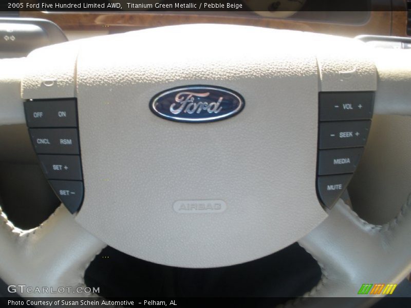 Titanium Green Metallic / Pebble Beige 2005 Ford Five Hundred Limited AWD