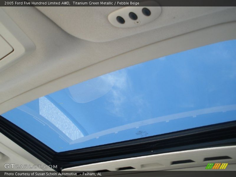 Titanium Green Metallic / Pebble Beige 2005 Ford Five Hundred Limited AWD