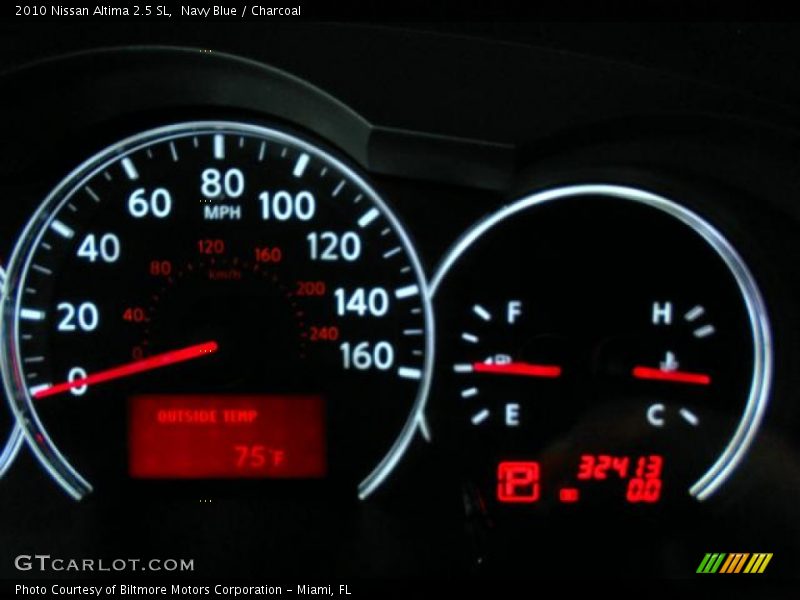 Navy Blue / Charcoal 2010 Nissan Altima 2.5 SL
