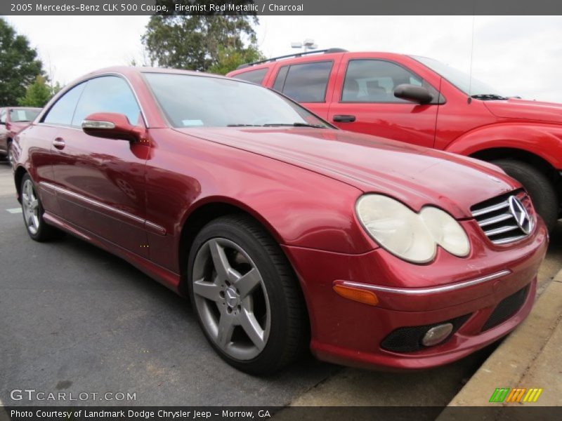 Front 3/4 View of 2005 CLK 500 Coupe