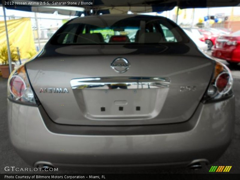 Saharan Stone / Blonde 2012 Nissan Altima 2.5 S