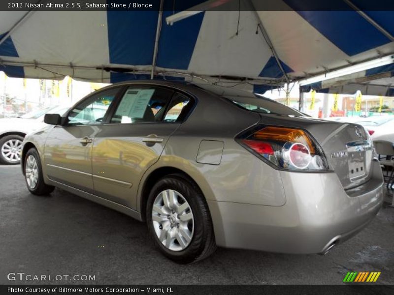 Saharan Stone / Blonde 2012 Nissan Altima 2.5 S