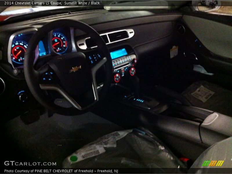 Summit White / Black 2014 Chevrolet Camaro LS Coupe