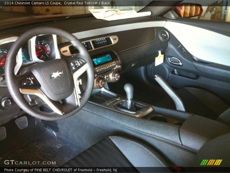 Black Interior - 2014 Camaro LS Coupe 