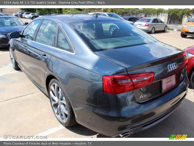 Daytona Grey Pearl Effect / Black 2014 Audi A6 3.0 TDI quattro Sedan