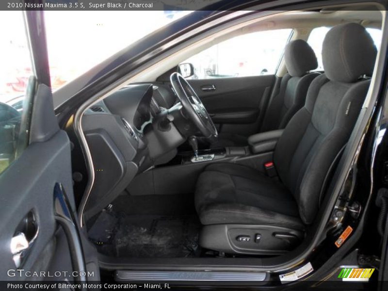 Super Black / Charcoal 2010 Nissan Maxima 3.5 S