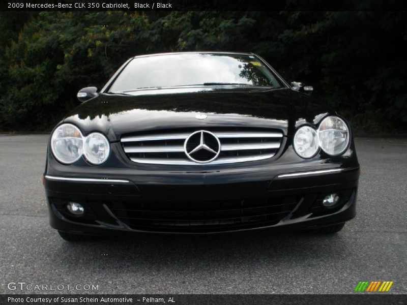 Black / Black 2009 Mercedes-Benz CLK 350 Cabriolet