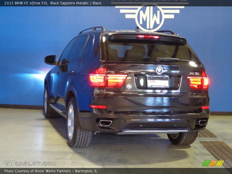 Black Sapphire Metallic / Black 2013 BMW X5 xDrive 50i