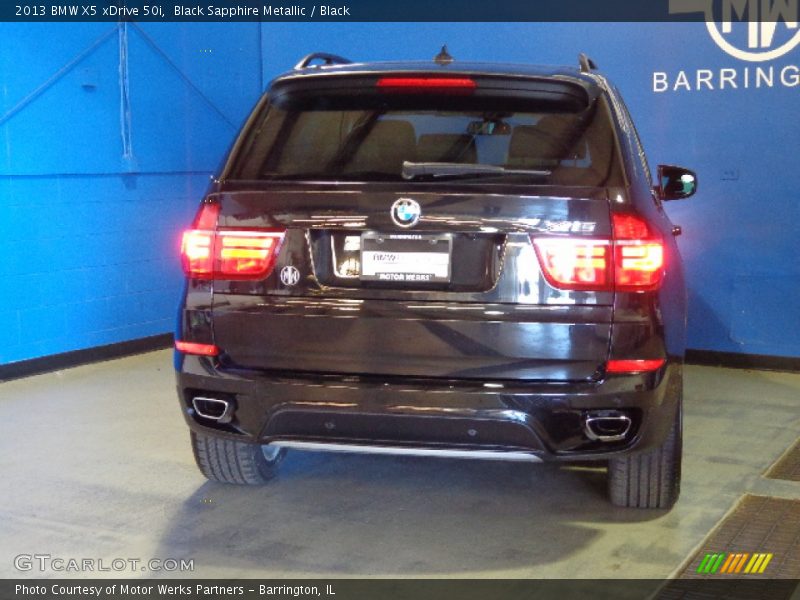 Black Sapphire Metallic / Black 2013 BMW X5 xDrive 50i