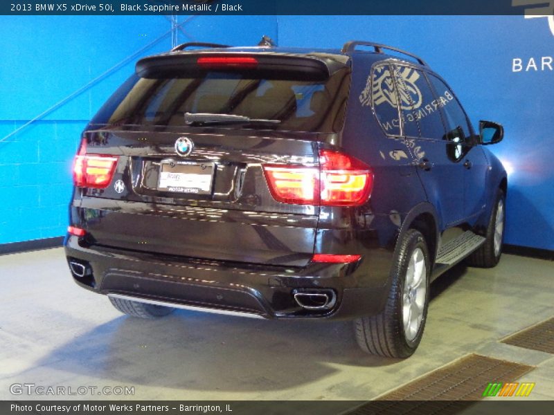Black Sapphire Metallic / Black 2013 BMW X5 xDrive 50i