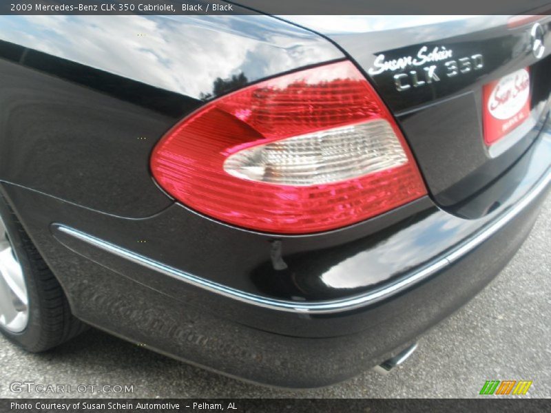 Black / Black 2009 Mercedes-Benz CLK 350 Cabriolet