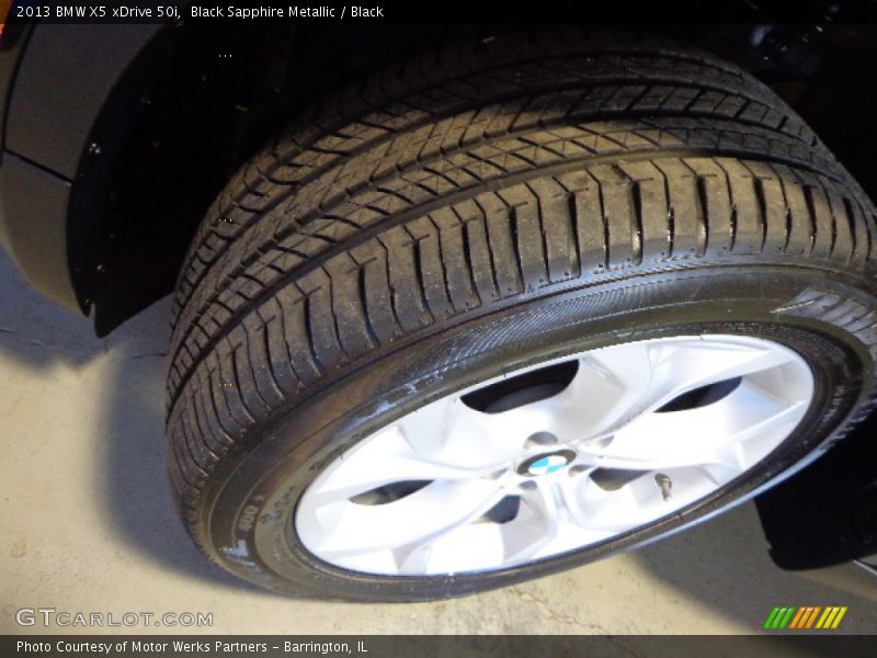 Black Sapphire Metallic / Black 2013 BMW X5 xDrive 50i