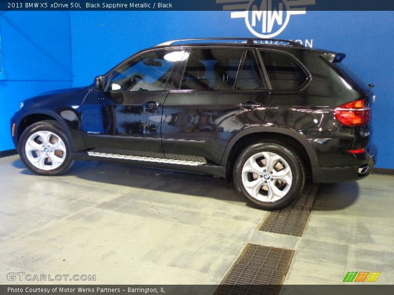 Black Sapphire Metallic / Black 2013 BMW X5 xDrive 50i