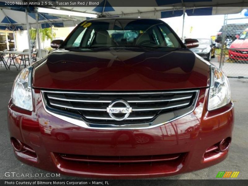 Tuscan Sun Red / Blond 2010 Nissan Altima 2.5 SL