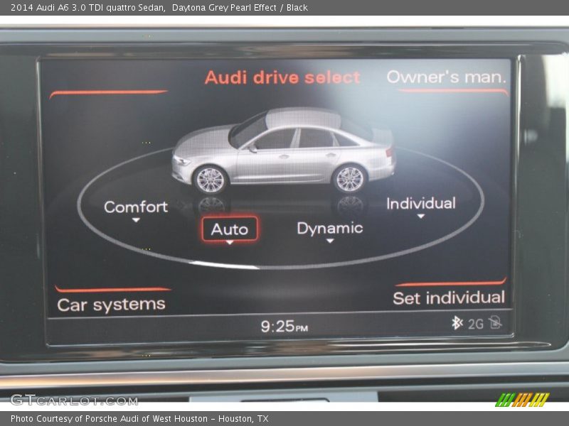 Daytona Grey Pearl Effect / Black 2014 Audi A6 3.0 TDI quattro Sedan