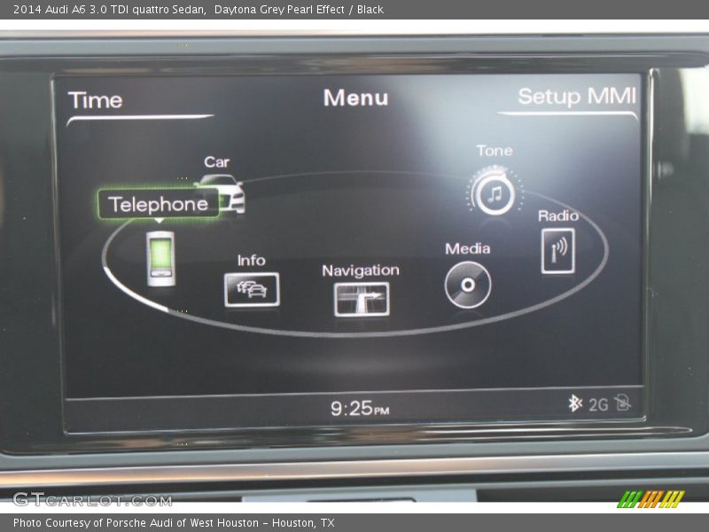 Daytona Grey Pearl Effect / Black 2014 Audi A6 3.0 TDI quattro Sedan