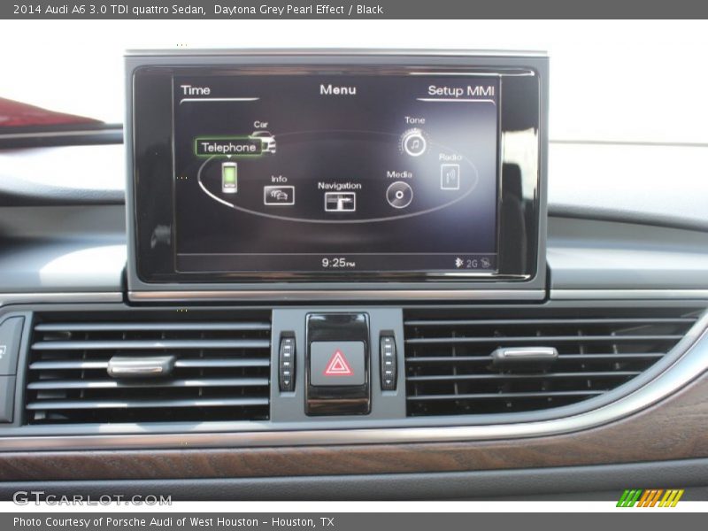 Daytona Grey Pearl Effect / Black 2014 Audi A6 3.0 TDI quattro Sedan