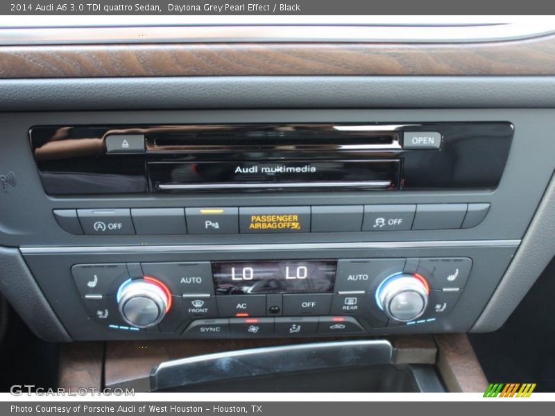 Daytona Grey Pearl Effect / Black 2014 Audi A6 3.0 TDI quattro Sedan