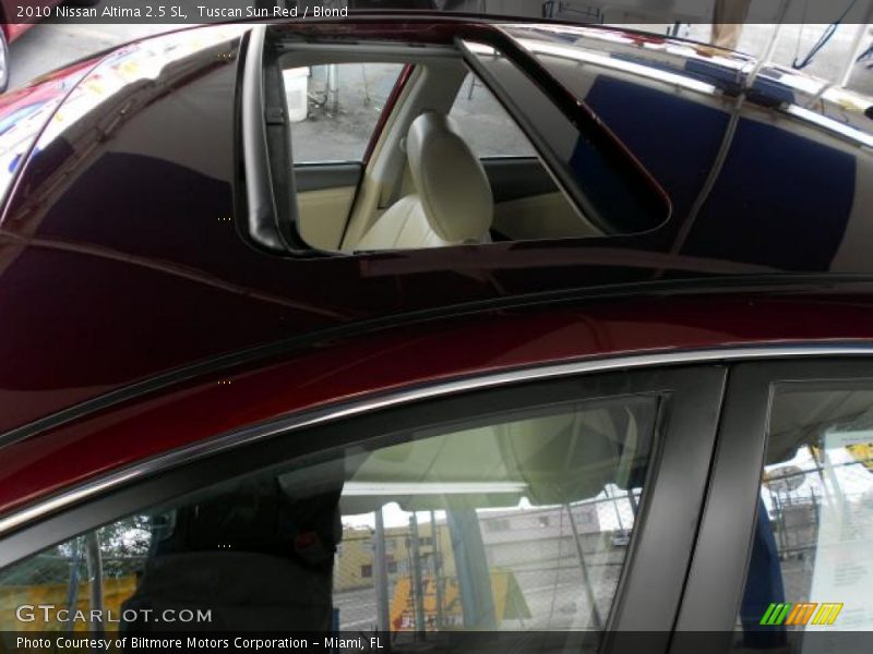 Tuscan Sun Red / Blond 2010 Nissan Altima 2.5 SL