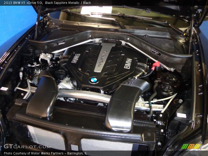 Black Sapphire Metallic / Black 2013 BMW X5 xDrive 50i