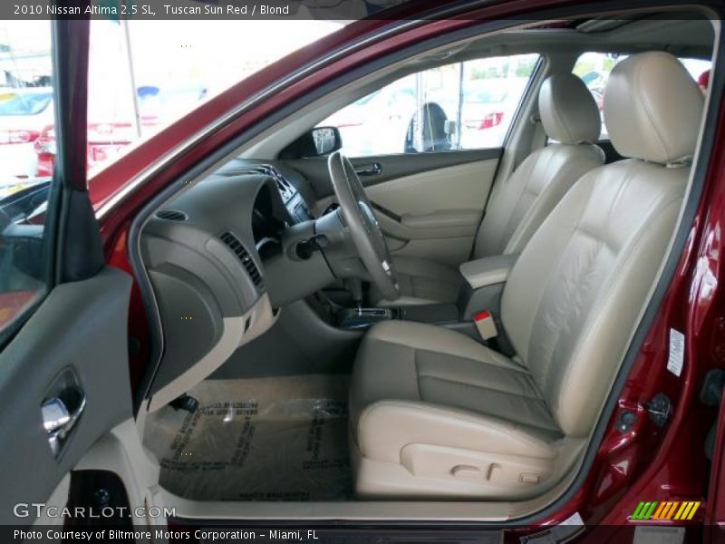Tuscan Sun Red / Blond 2010 Nissan Altima 2.5 SL