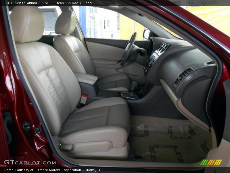 Tuscan Sun Red / Blond 2010 Nissan Altima 2.5 SL